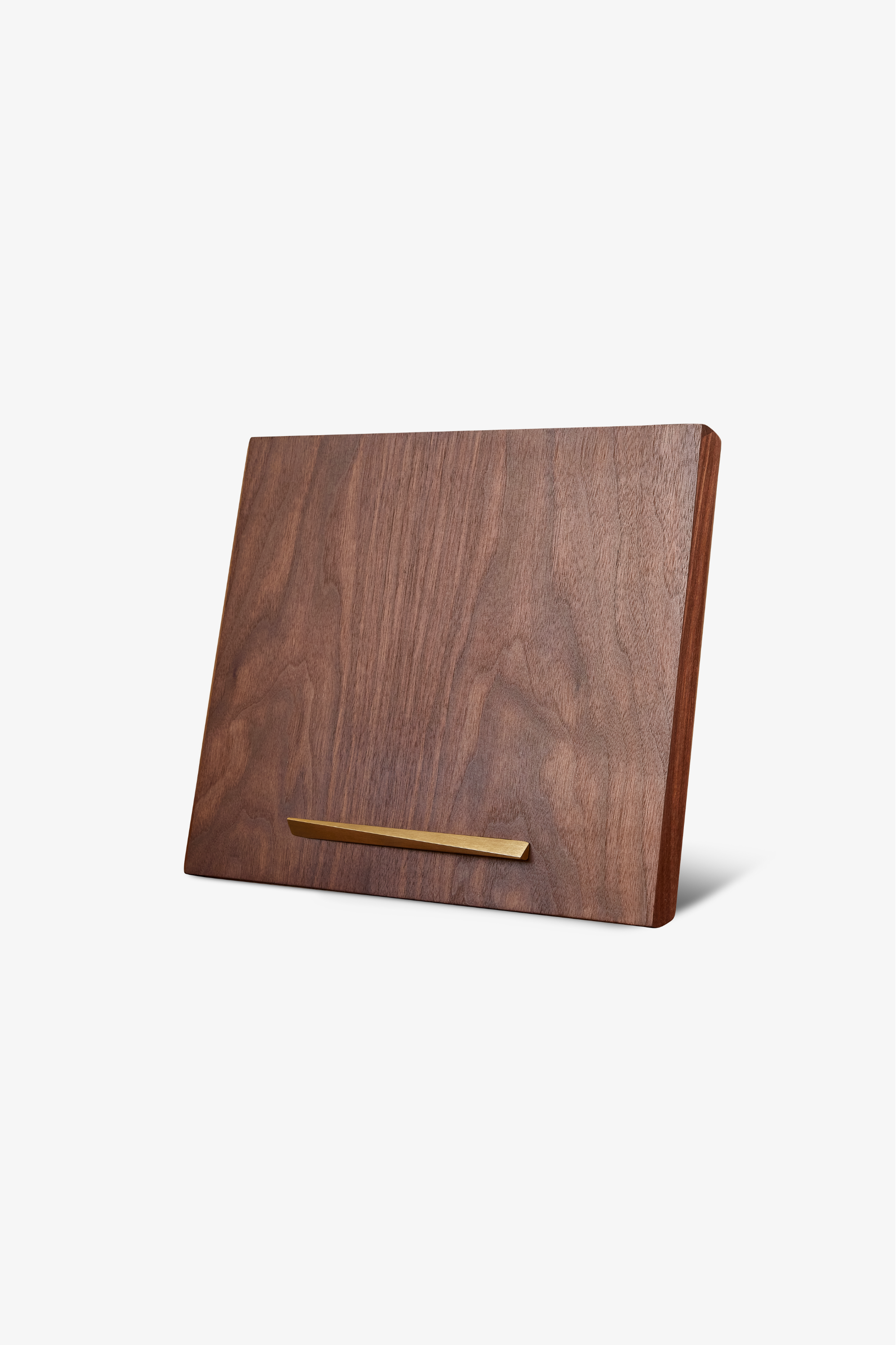 Knivblok i valnøddetræ og messing Large Pack